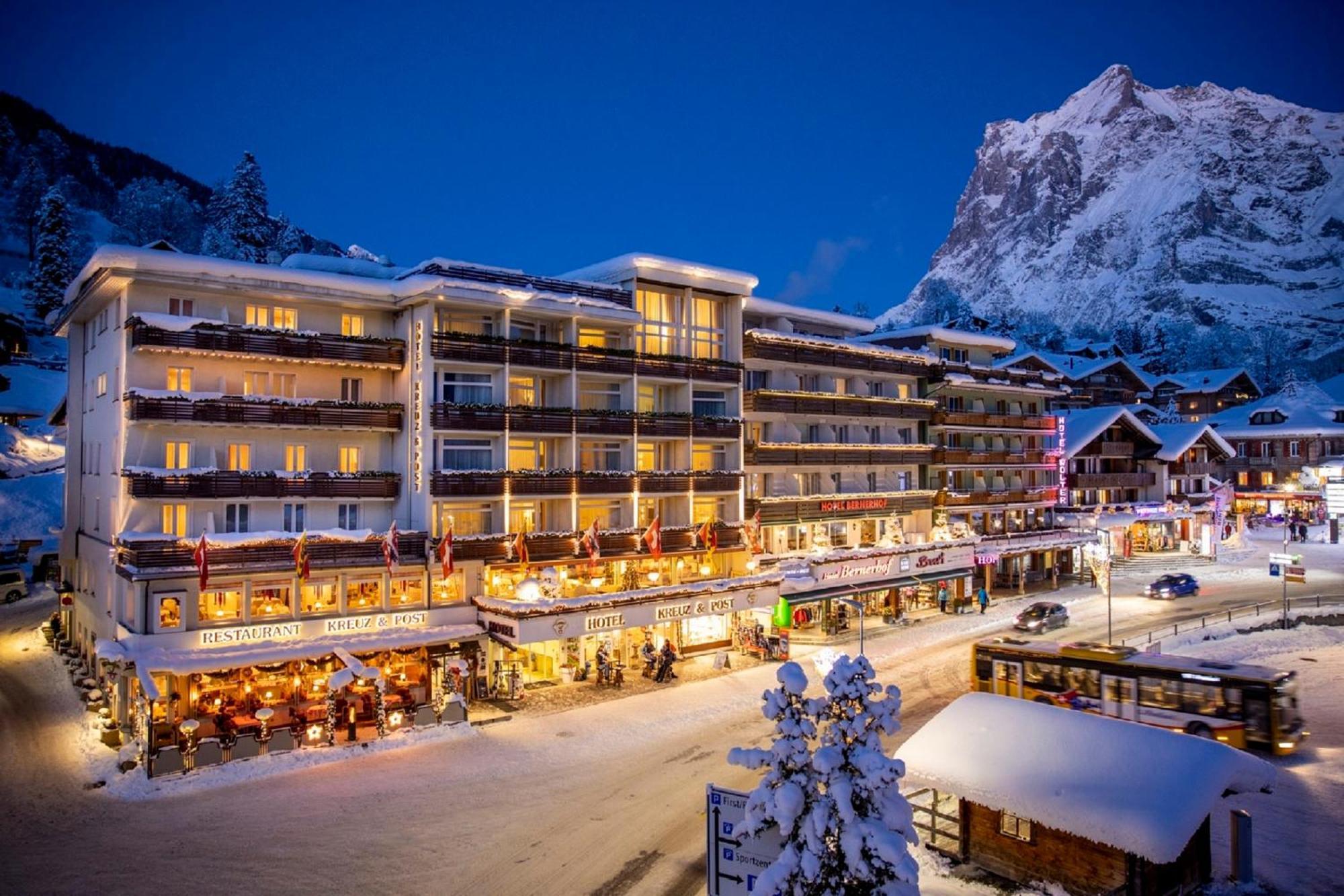 Hotel Kreuz & Post Grindelwald Exteriör bild