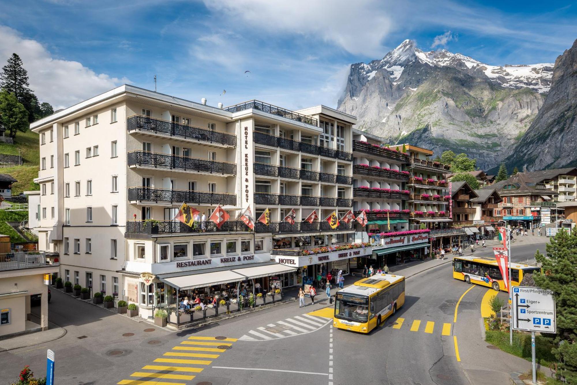 Hotel Kreuz & Post Grindelwald Exteriör bild
