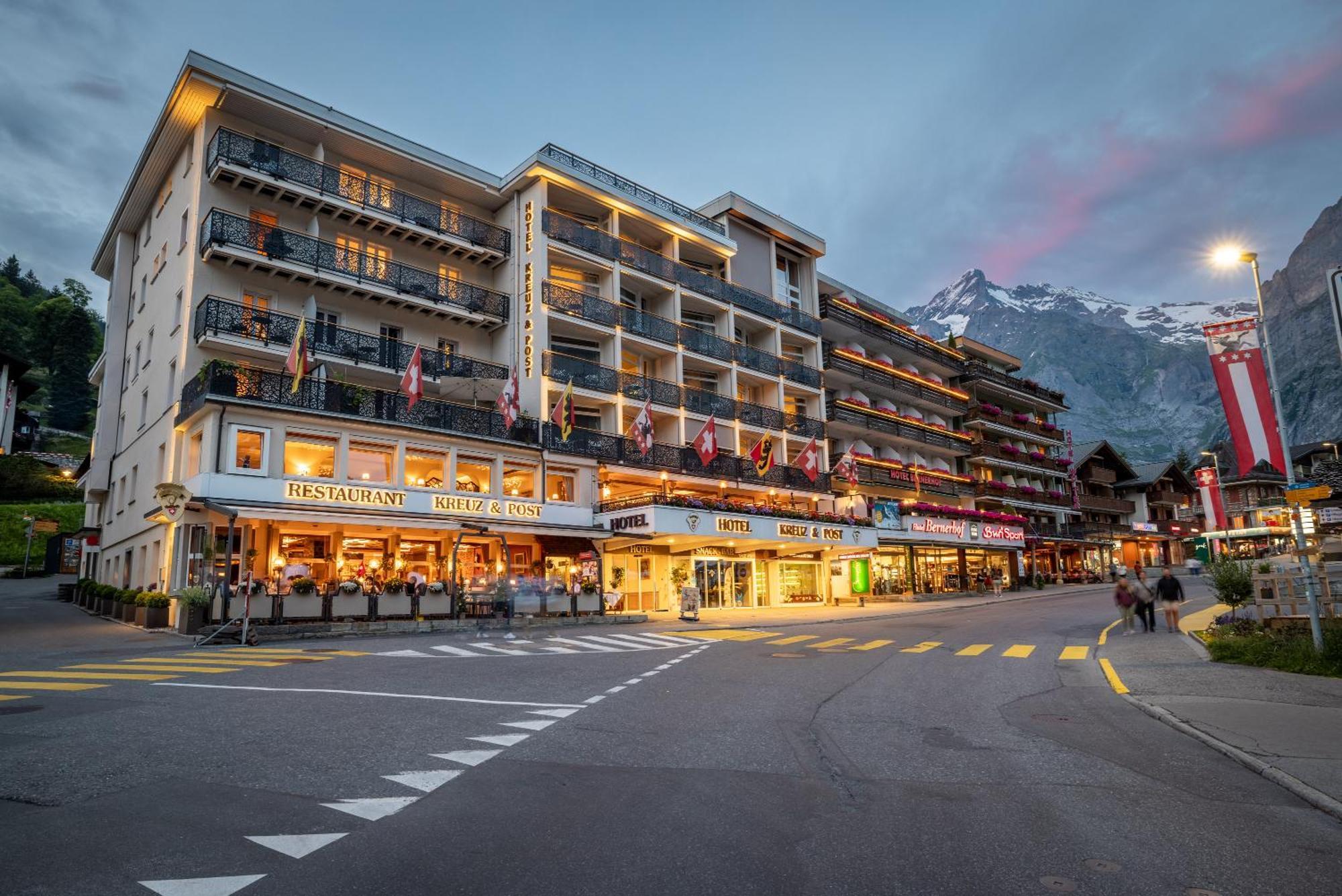 Hotel Kreuz & Post Grindelwald Exteriör bild